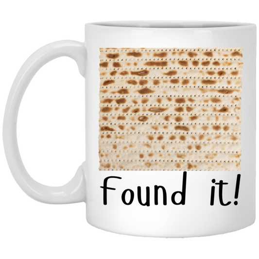 Found It! Coffee Mug - Afikoman Matzo