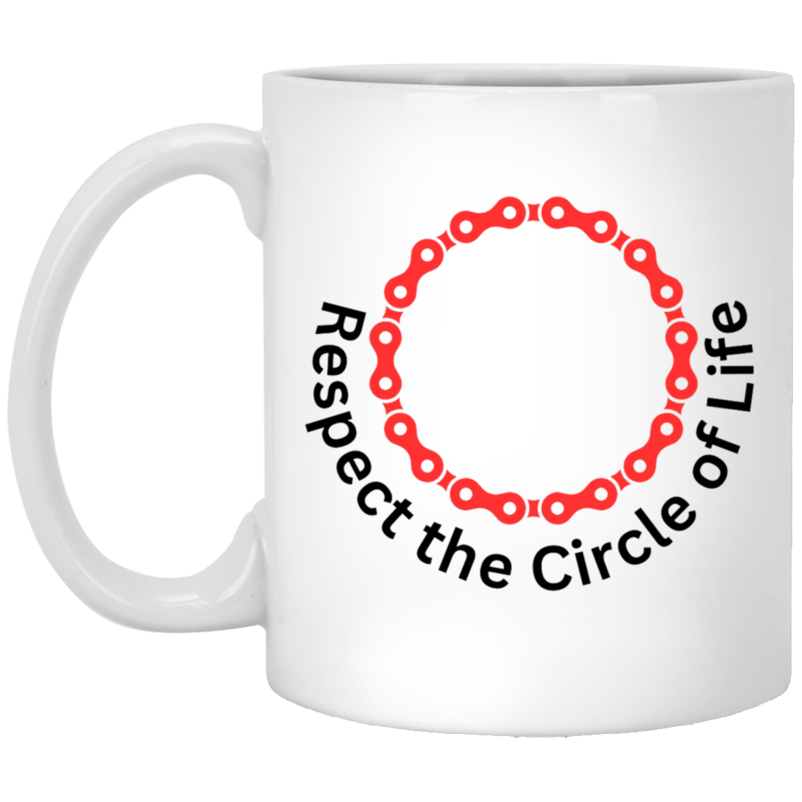 Respect the Circle of Life Coffee Mug