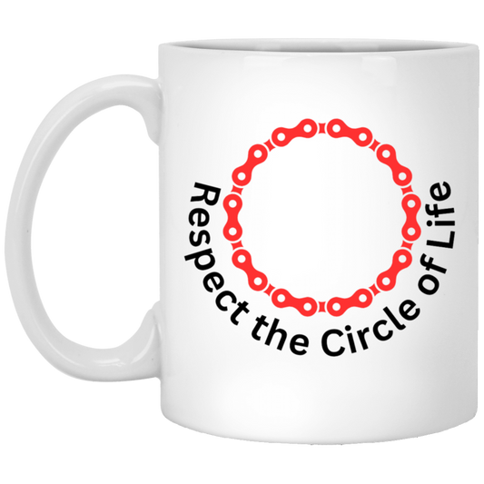 Respect the Circle of Life Coffee Mug