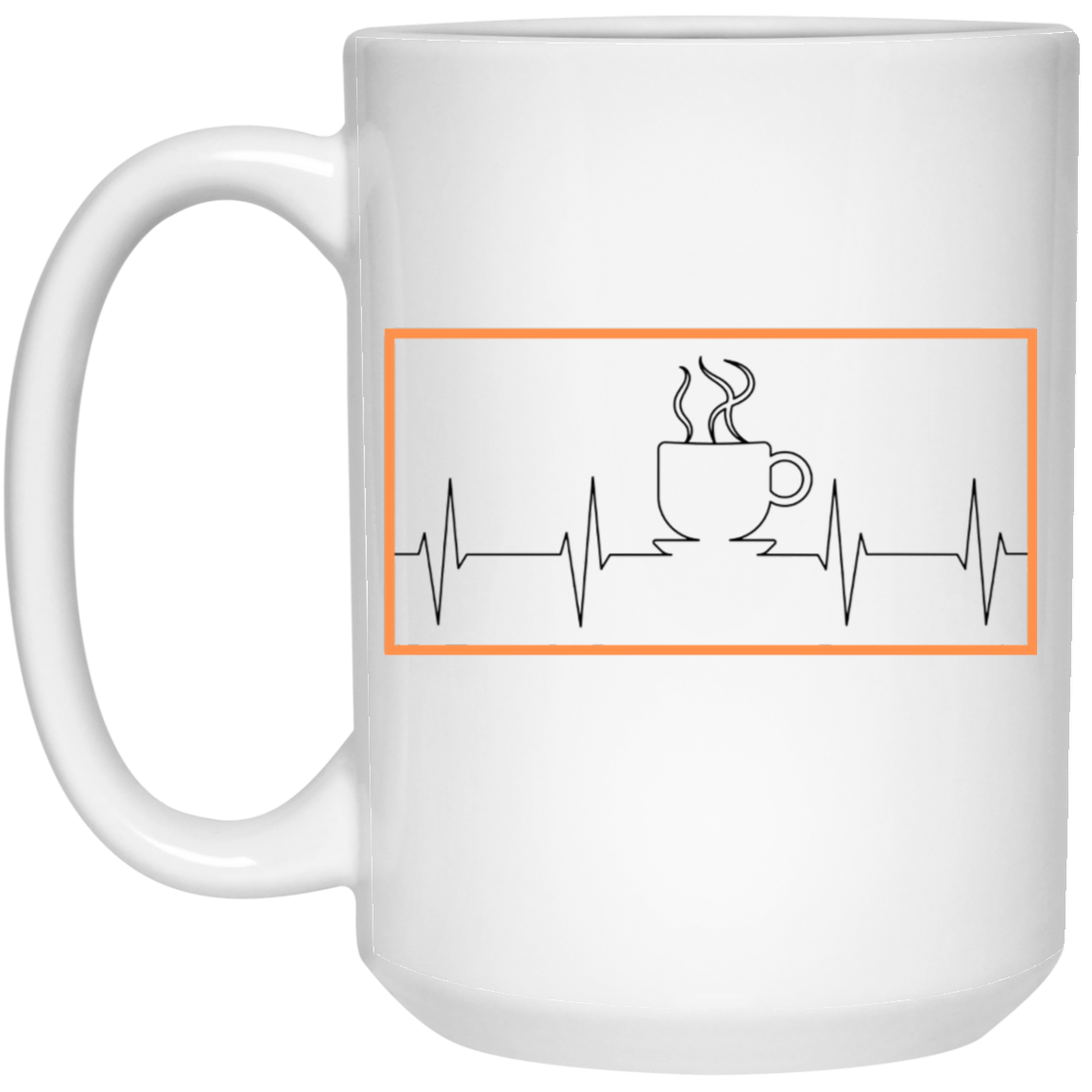 Coffee EKG Coffee Cup - For Your Favorite Coffee Lover