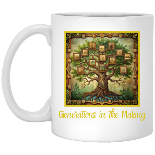 Generations in The Making Coffee Mug - Beautiful Family Tree