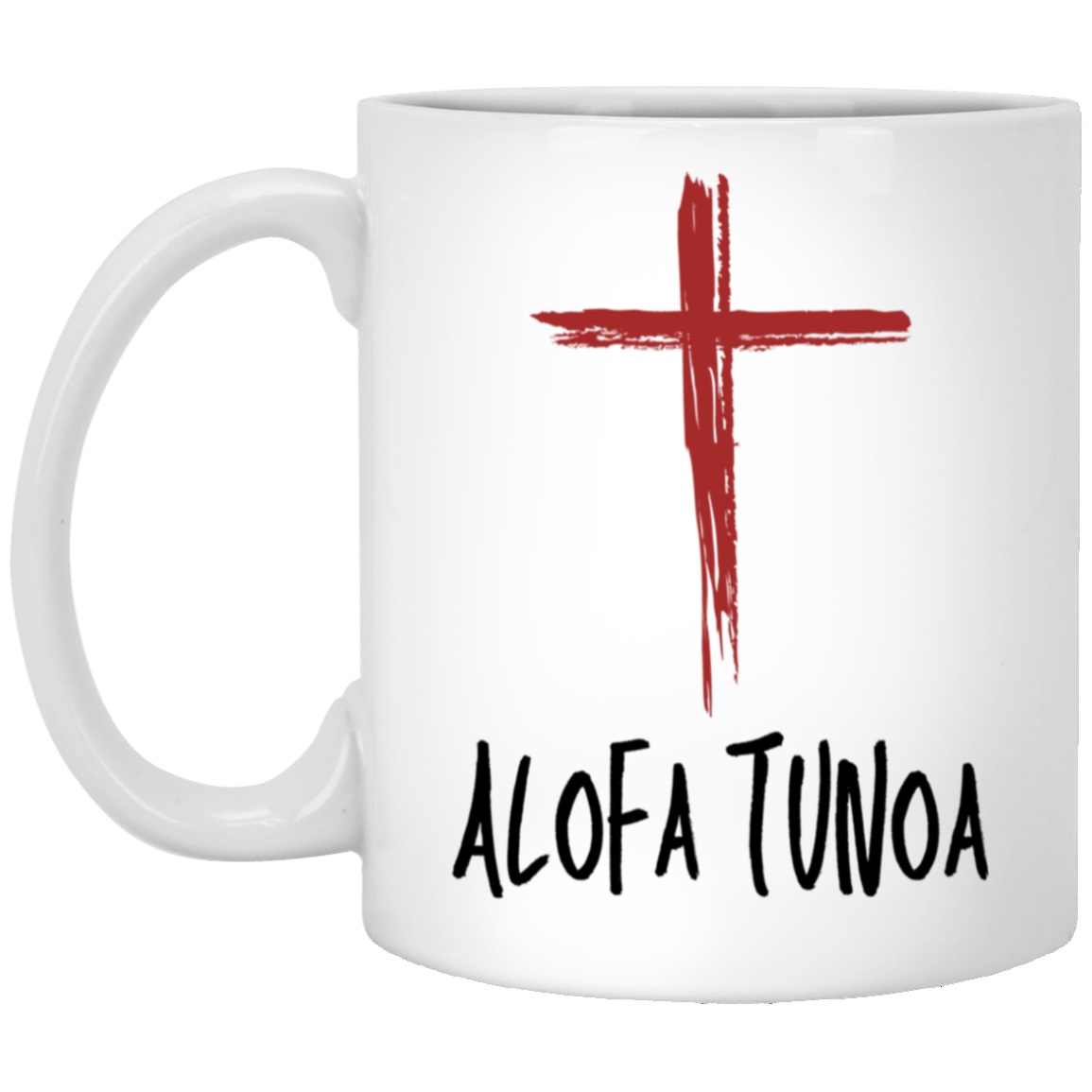 Samoan Language Coffee Mug - Alofa Tunoa 'Grace'