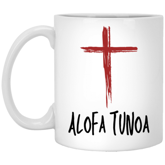 Samoan Language Coffee Mug - Alofa Tunoa 'Grace'