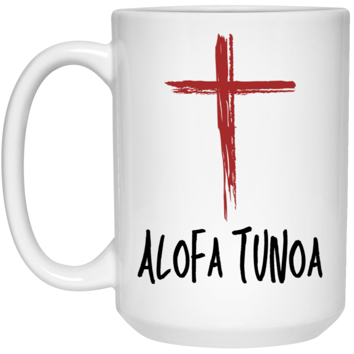 Samoan Language Coffee Mug - Alofa Tunoa 'Grace'