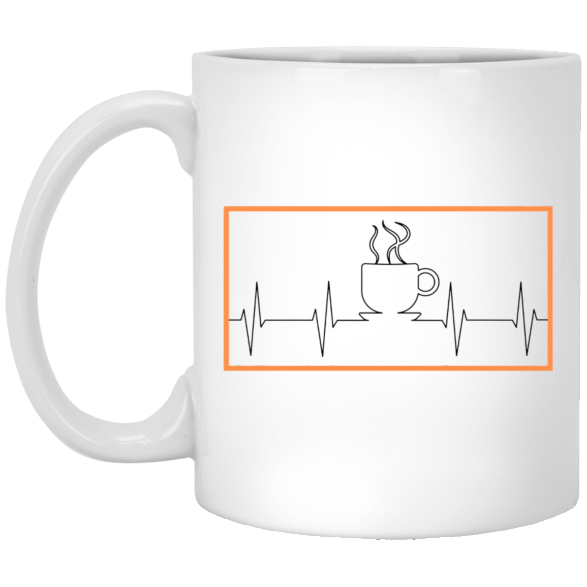 Coffee EKG Coffee Cup - For Your Favorite Coffee Lover