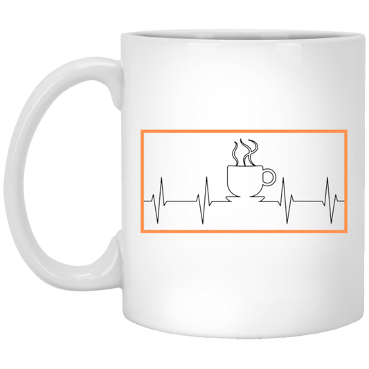 Coffee EKG Coffee Cup - For Your Favorite Coffee Lover